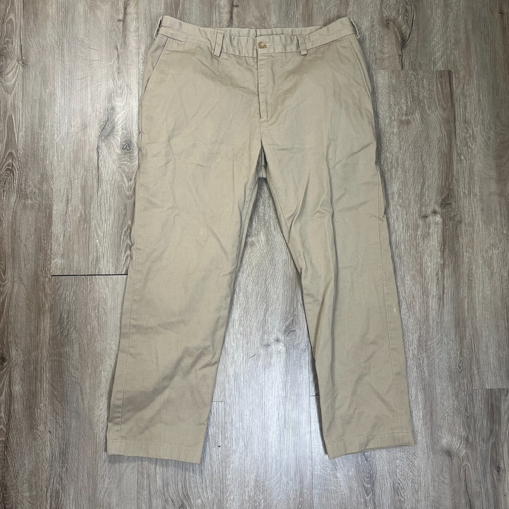 Bill's Khakis M4 Original Twill Pants Size 36x27 Slim Fit Khaki Brown Cotton